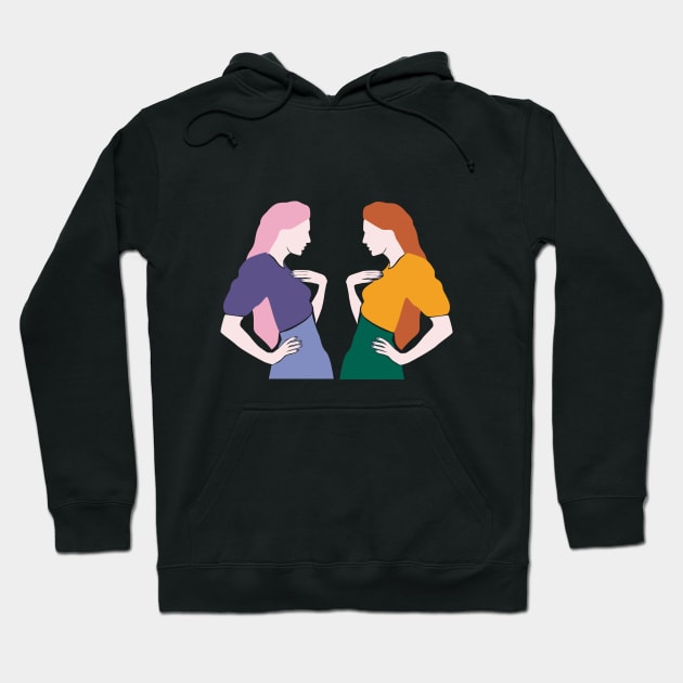 Twins Hoodie by candelanieto